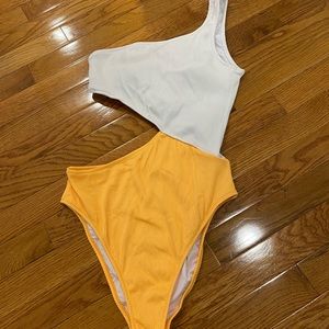 SHEIN cut-out one piece